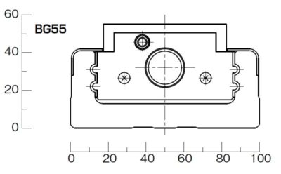 BG Actuator Sección Transversal